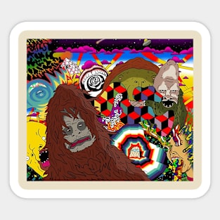 Sassy The Sasquatch Style Sticker